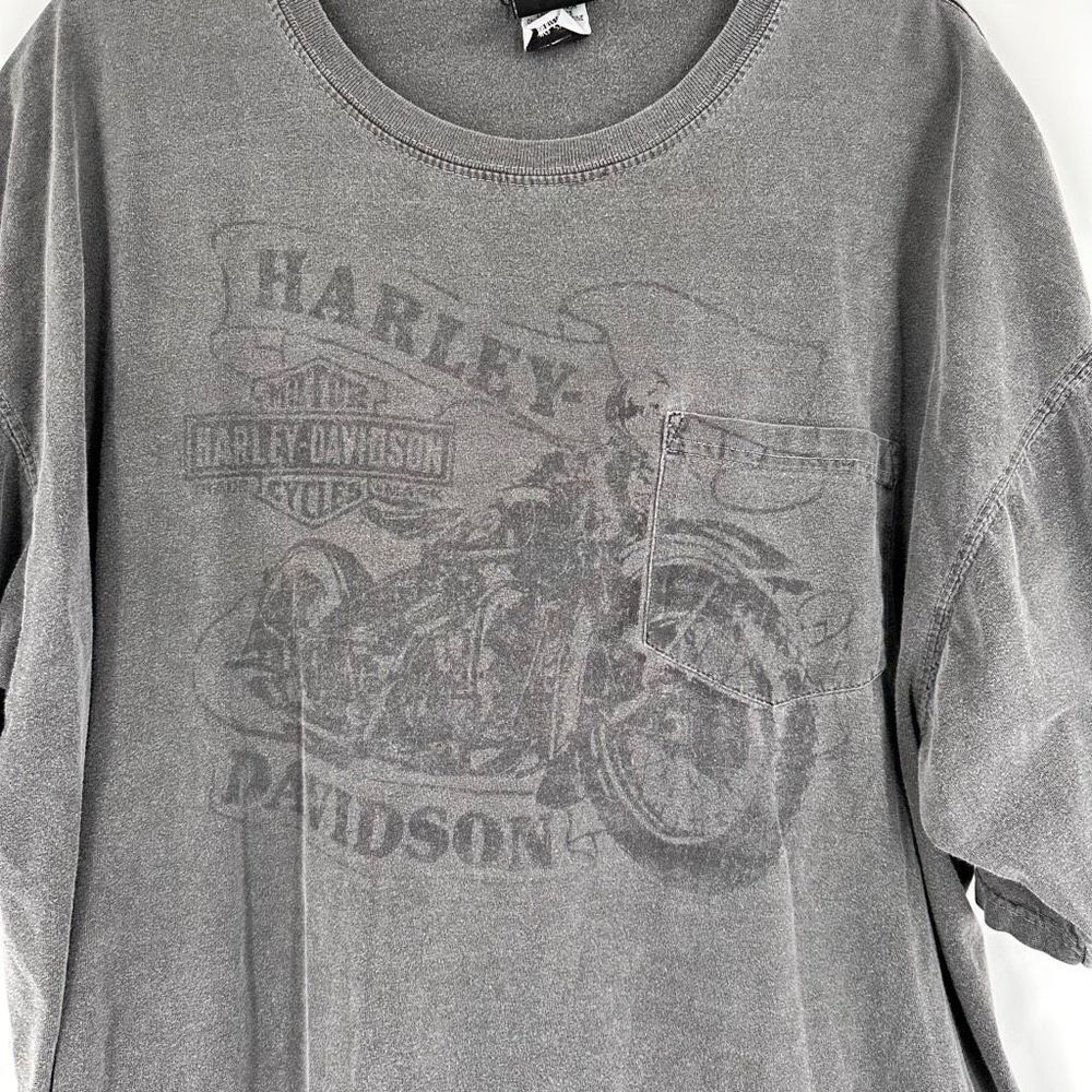 Harley-Davidson Gray Short Sleeve Tee